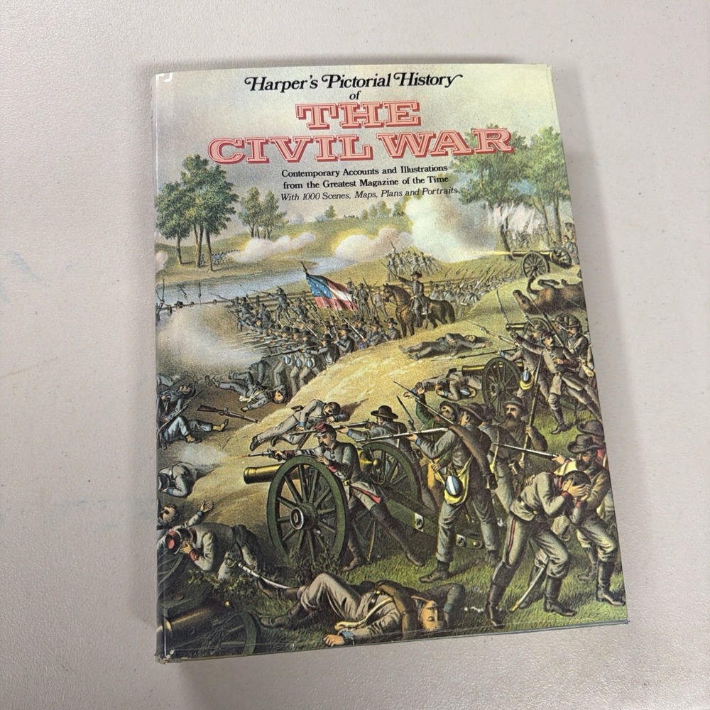 Harper's Pictorial History Of The Civil War - 1866 REPRINT - ILLUSTRATED Huge